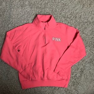 Vs PINK 1/4 zip